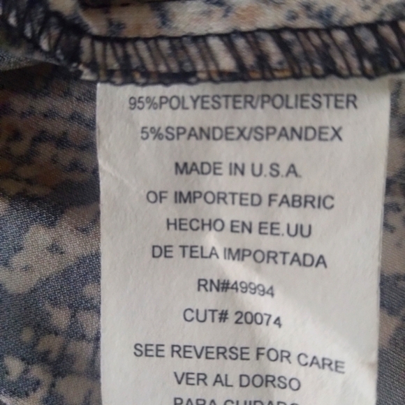 NWOT Plus Size Ladies Dress - Picture 4 of 10